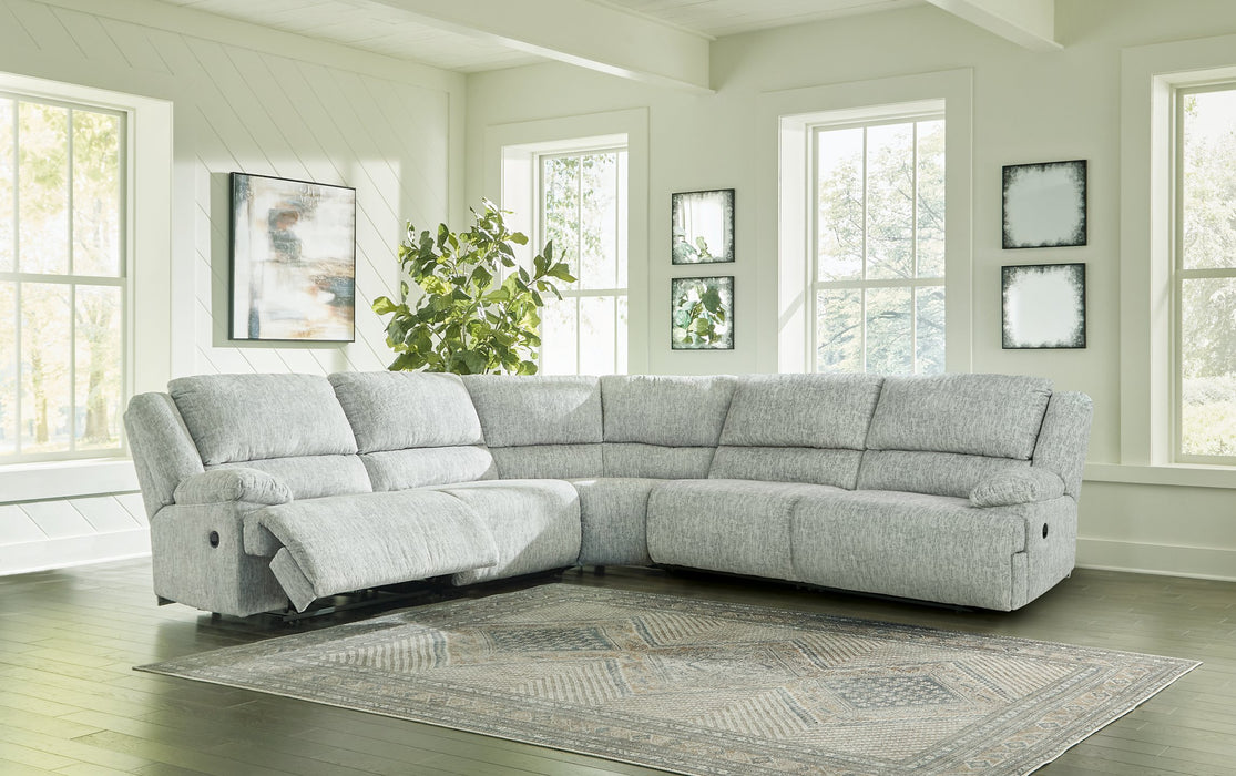 McClelland Reclining Sectional - Home And Beyond