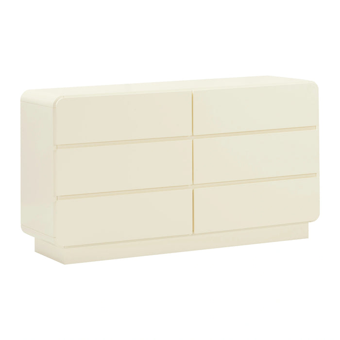 Sagura 56" 6-Drawer Dresser