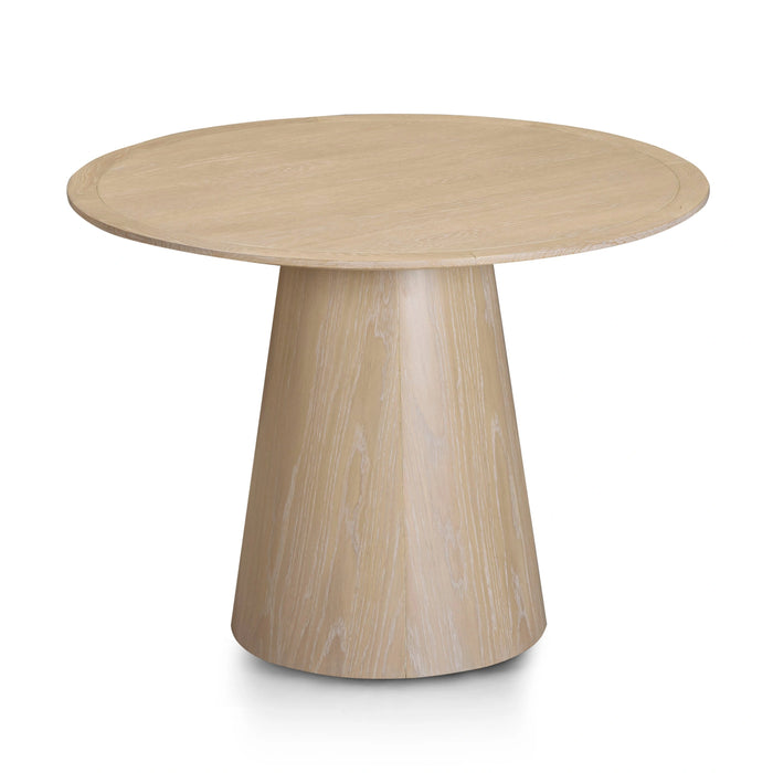 Sahara Round Oak Dining Table (41"-60")