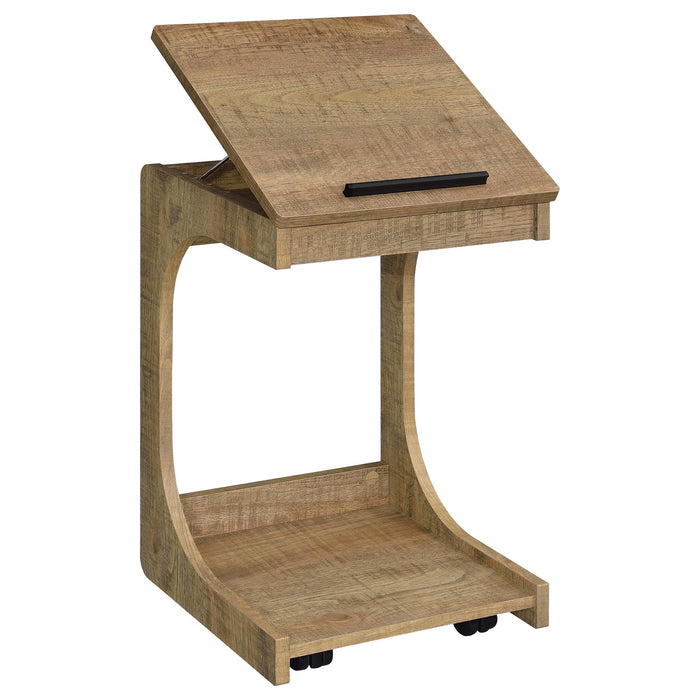 Ralston Lift-Top Side Table with Casters