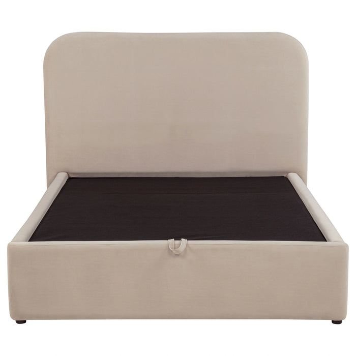 Anders Upholstered Storage Lift Platform Bed
