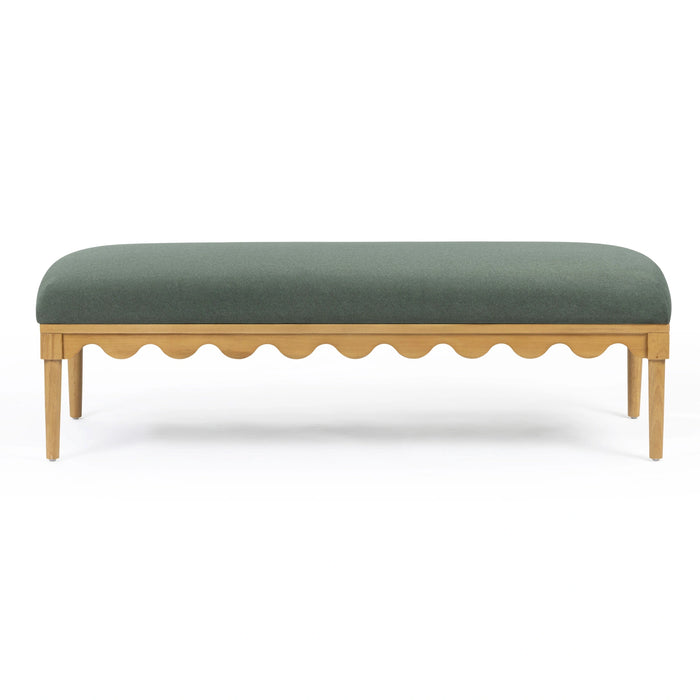 Oodle 56.5" Performance Vegan Mohair Bench