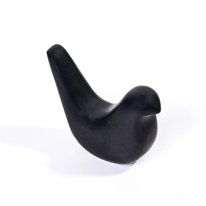 Black Marble Bird Statue