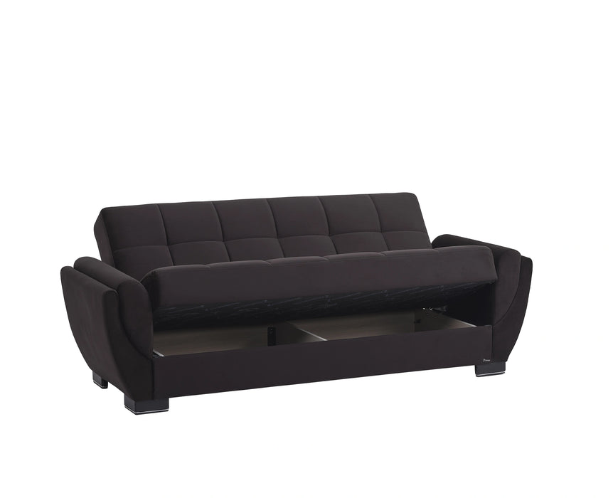 Ottomanson Armada Air Collection Upholstered Convertible Sofabed with Storage