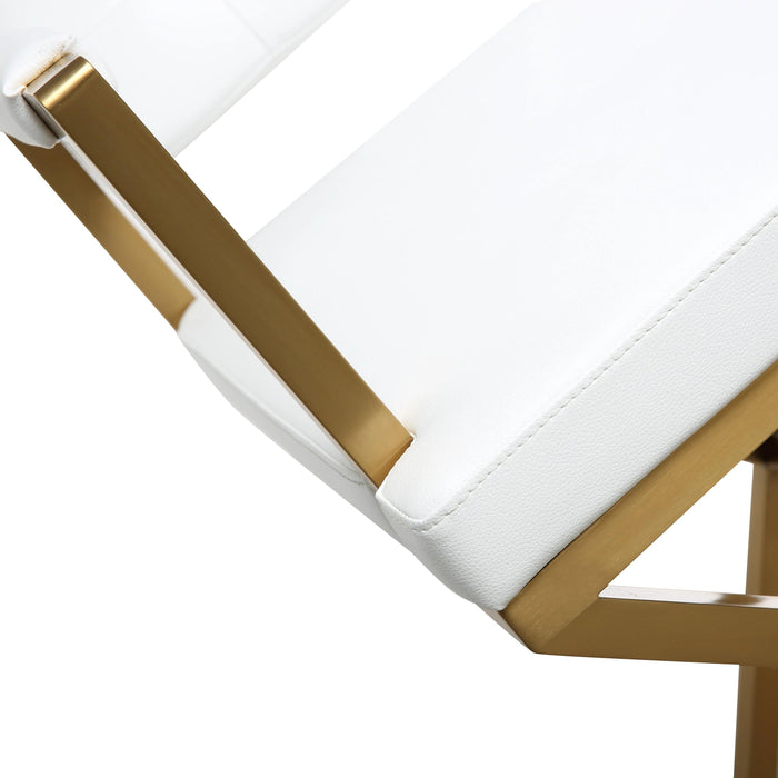 Director Performance Vegan Leather Stool