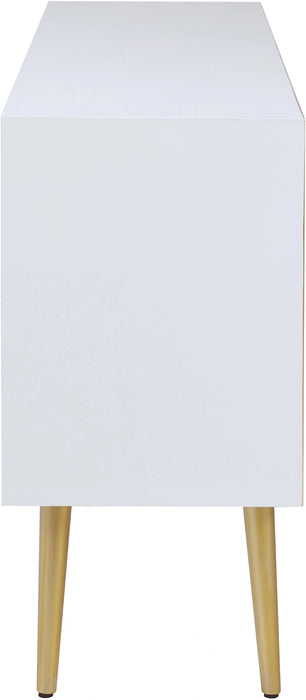 Pop White / Gold Sideboard/Buffet
