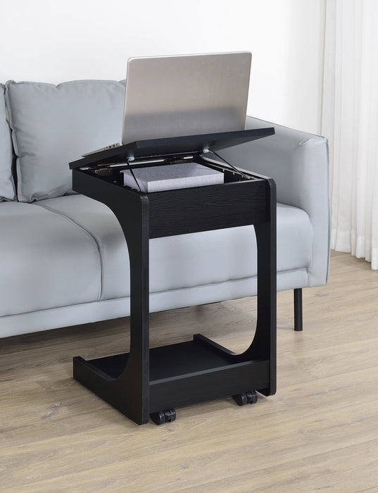Ralston Lift-Top Side Table with Casters