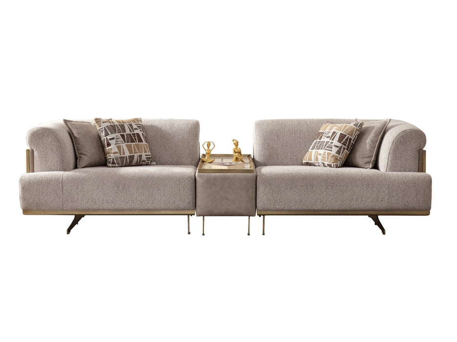 Urla Stationary Module Sofa Cream