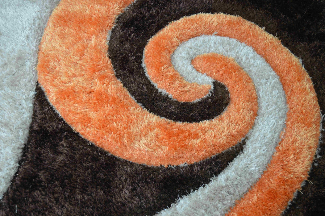 4D SHAGGY Rug Design 6499