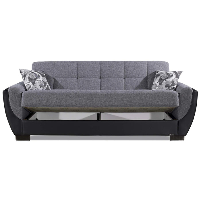 Ottomanson Armada Air Collection Upholstered Convertible Sofabed with Storage