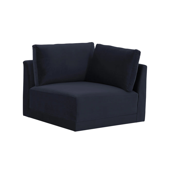 Willow Performance Velvet Modular Corner Chair