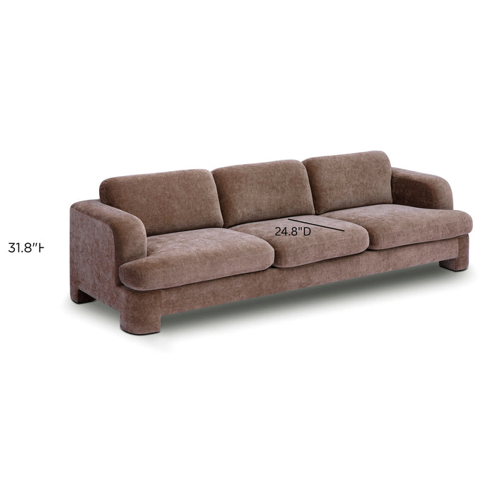 Halsey Textured Fabric Sofa