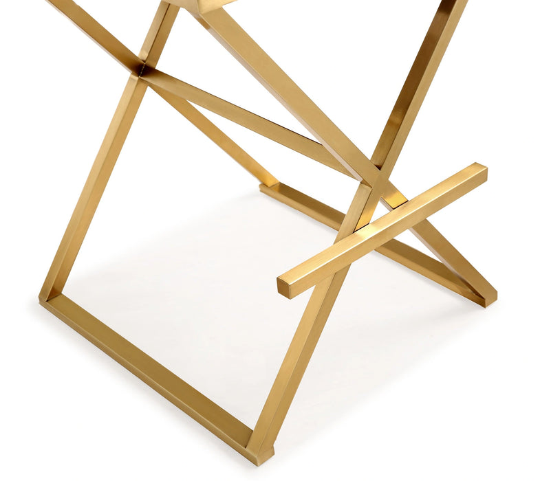 Director Performance Vegan Leather Stool