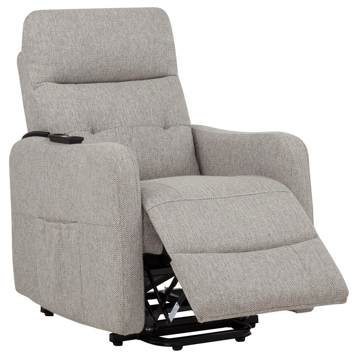 Dayes Upholstered Power Lift Recliner Chair