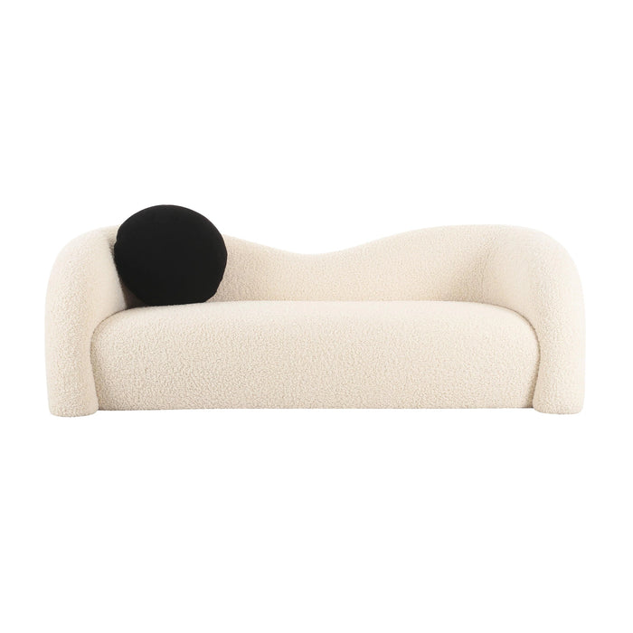 Leonie Faux Shearling Sofa