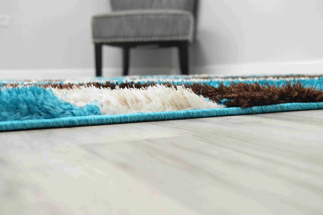 4D SHAGGY Rug Design 6483