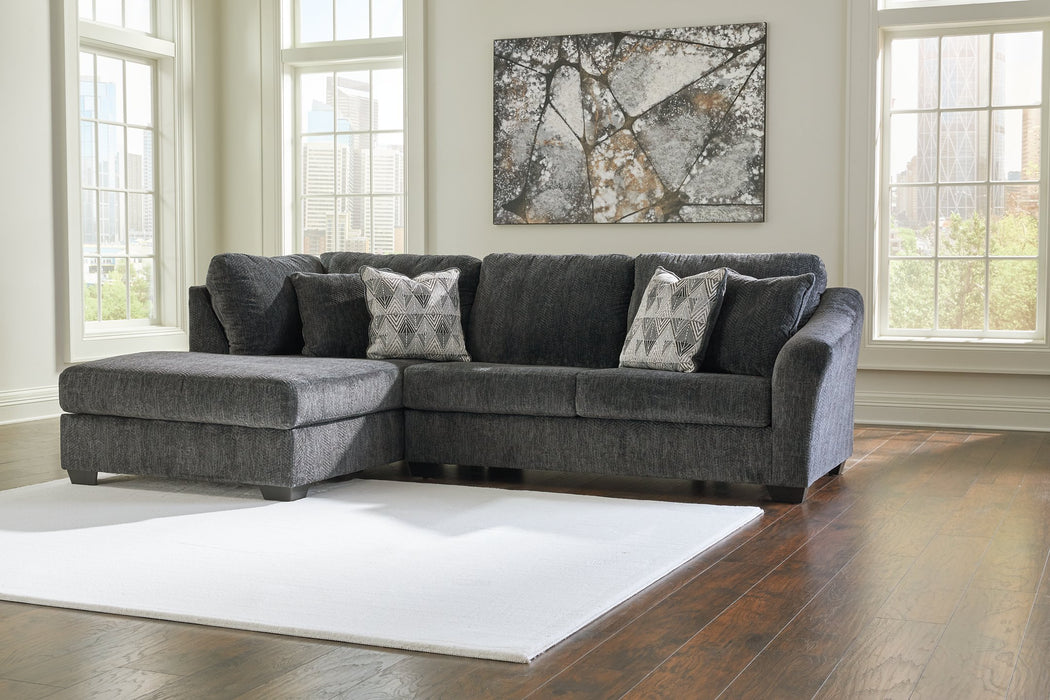 Biddeford 2-Piece Sectional with Chaise - Home And Beyond