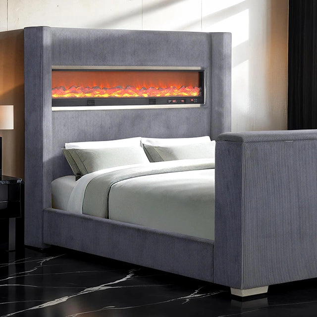 Sumter Bed Black & Grey