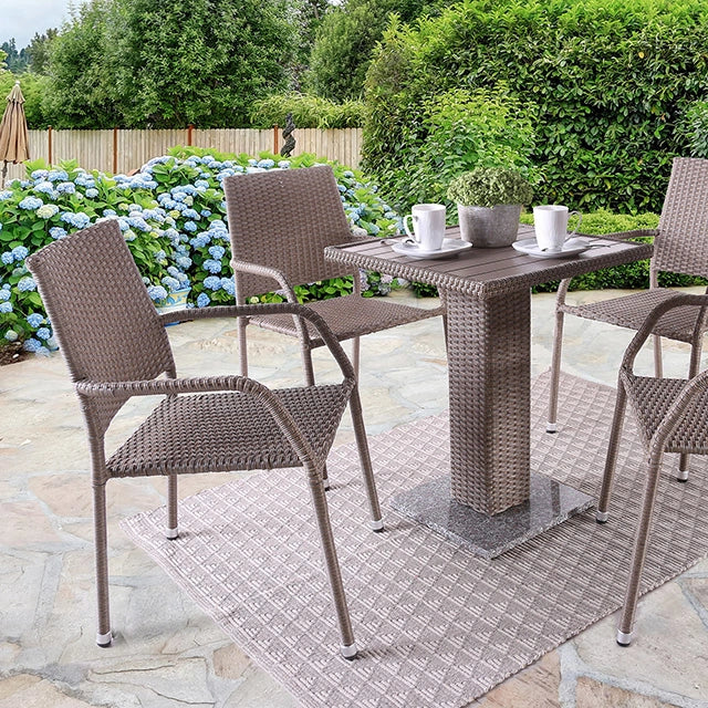 Aminta Patio Bistro Set (5PC)