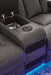 Fyne-Dyme Power Reclining Loveseat with Console - Home And Beyond