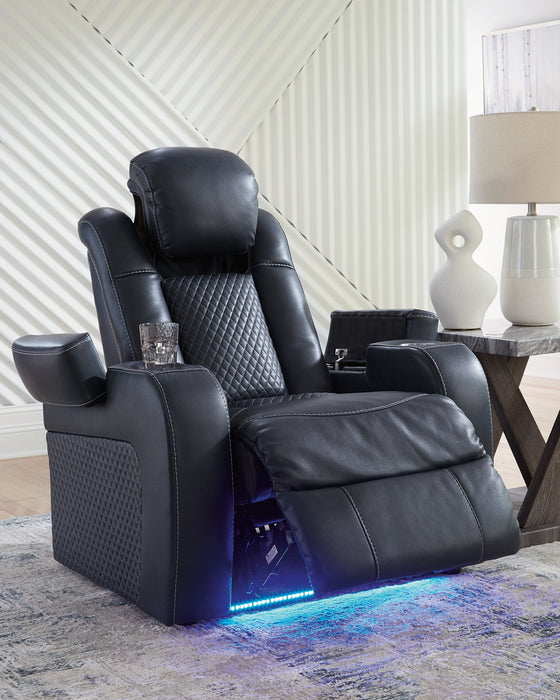 Fyne-Dyme Power Recliner - Home And Beyond