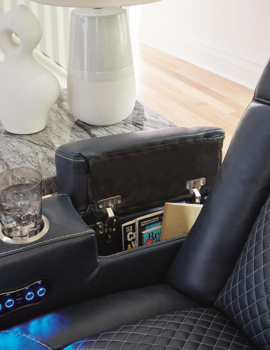 Fyne-Dyme Power Recliner - Home And Beyond