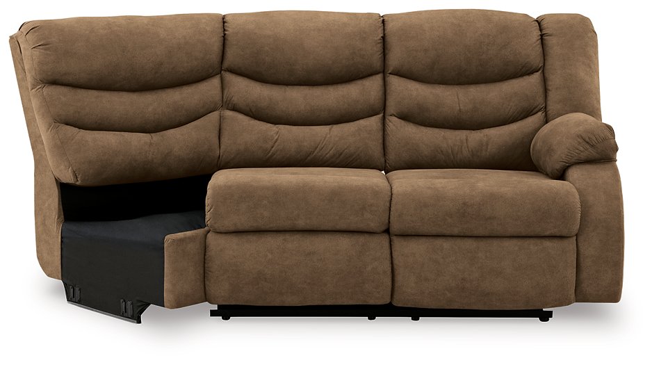 Partymate 2-Piece Reclining Sectional - Home And Beyond