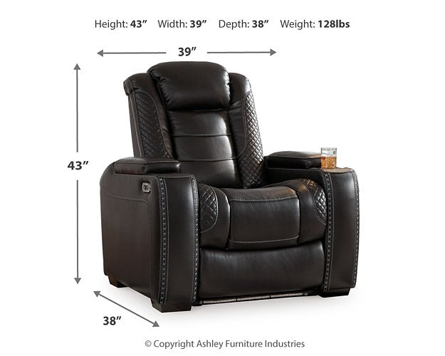 Party Time Power Recliner - Home And Beyond