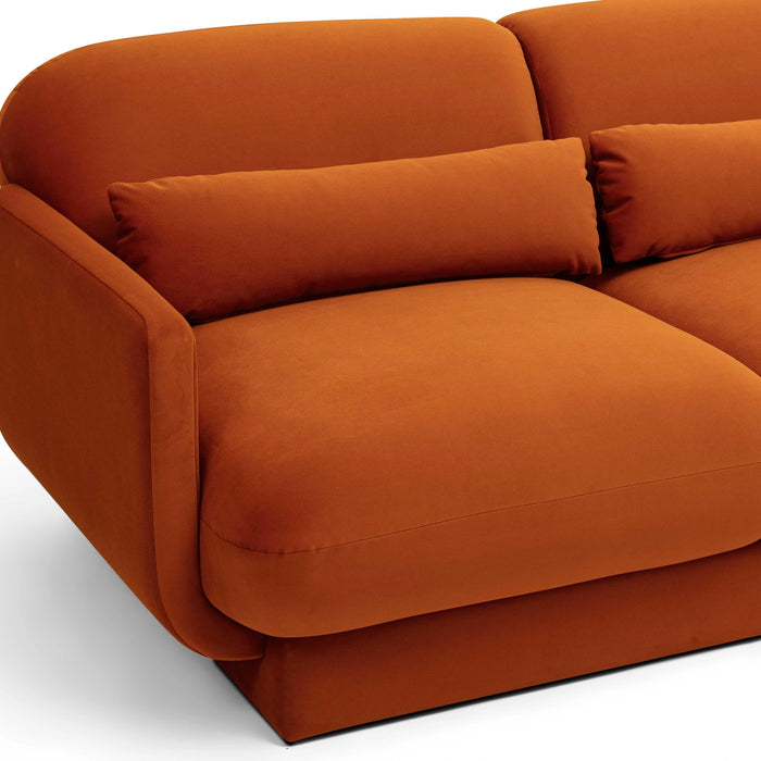 Azalea 90.5" Performance Velvet Sofa