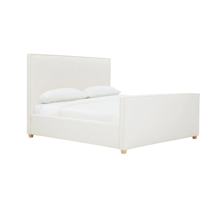 Bristol Park Ivory Contract-Grade Fabric Upholstered Bed