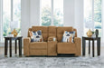 Kanlow Reclining Loveseat with Console - Home And Beyond