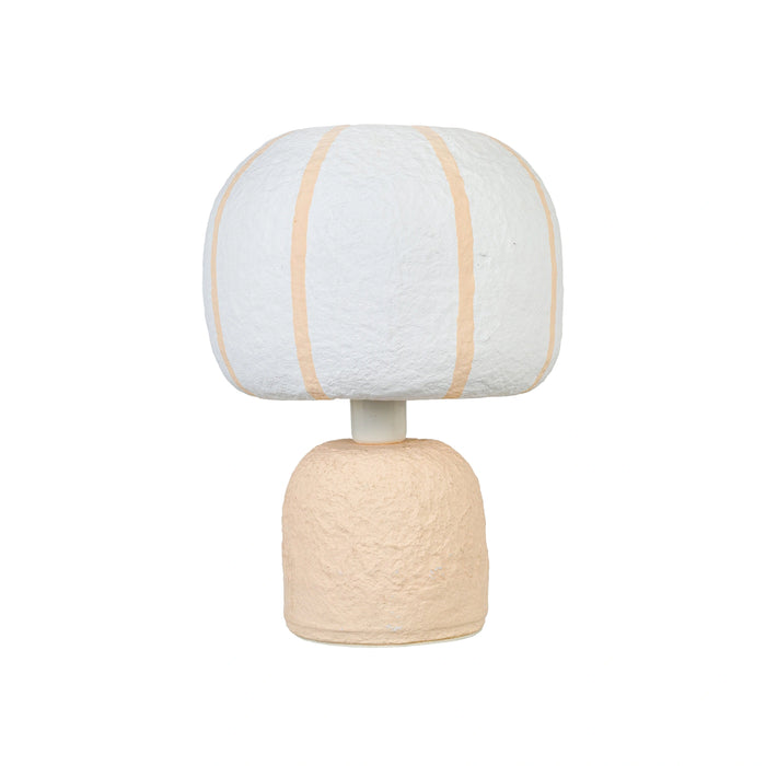 Margate Cotton Mache Table Lamp