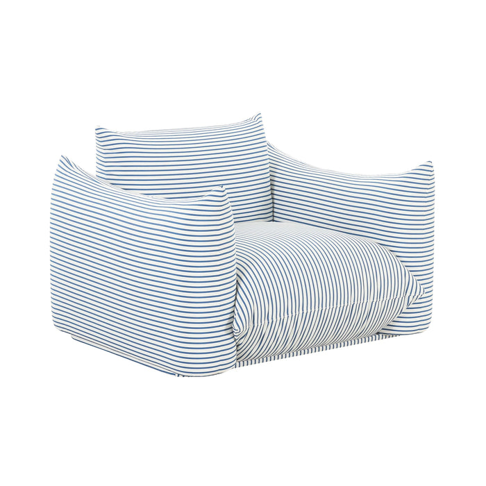 Saint Tropez Stuffed Indoor / Outdoor Armchair