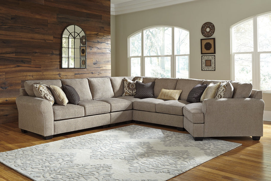 Pantomine Sectional with Cuddler - Home And Beyond