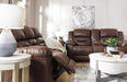 Stoneland Reclining Loveseat with Console - Home And Beyond