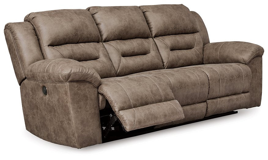 Stoneland Power Reclining Sofa - Home And Beyond