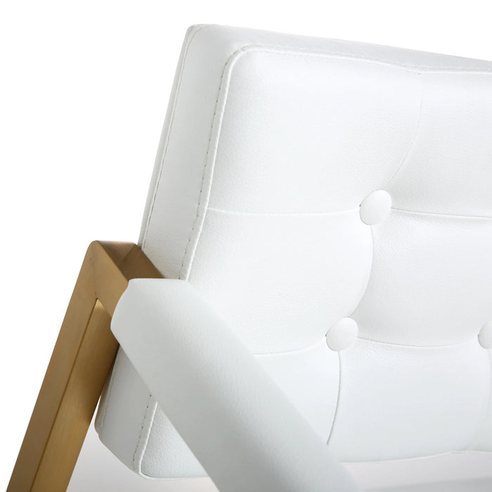 Director Performance Vegan Leather Stool