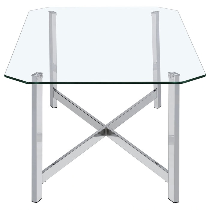 Cronin Glass Top Coffee Table Set