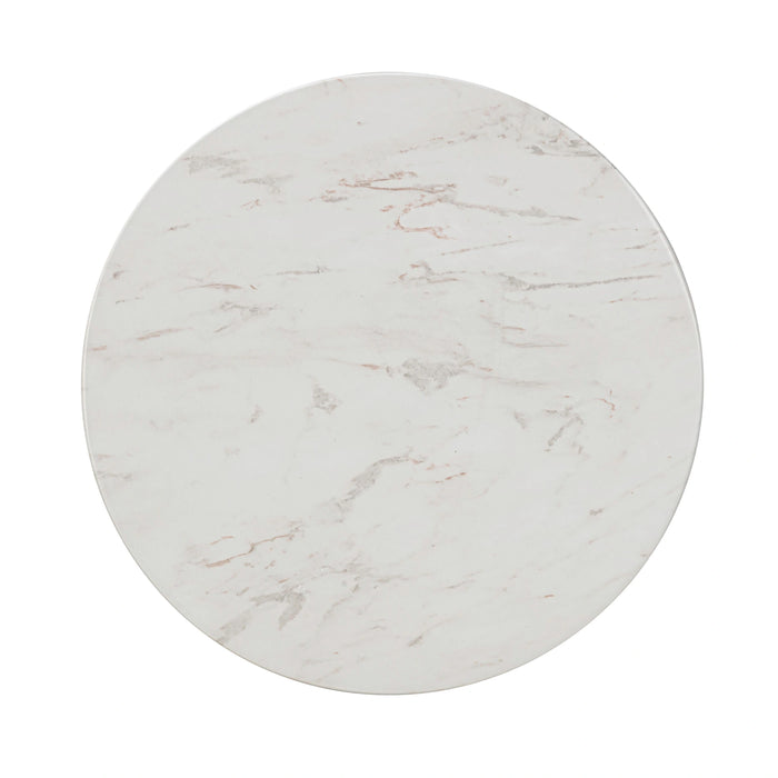 Chip Faux Marble Indoor/Outdoor Side Table