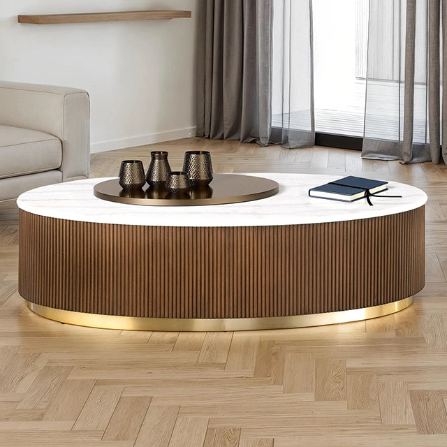 Virden Oval Cocktail Table