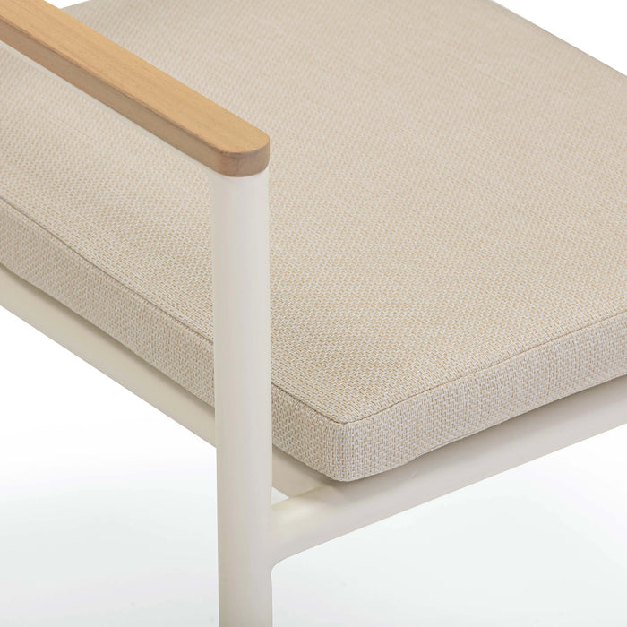 Sardinia Cream Performance Fabric Outdoor Dining Chair - Set of 2