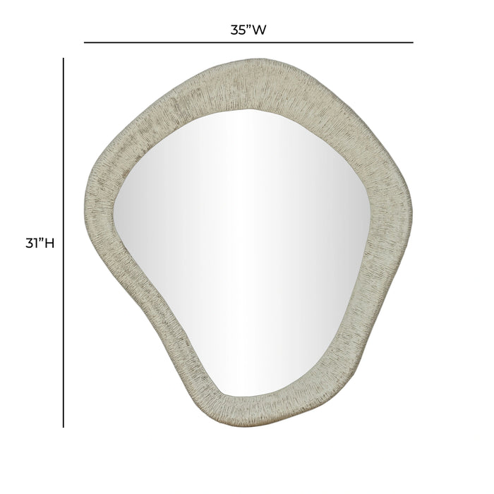 Orpheus Ribbed Wall Mirror