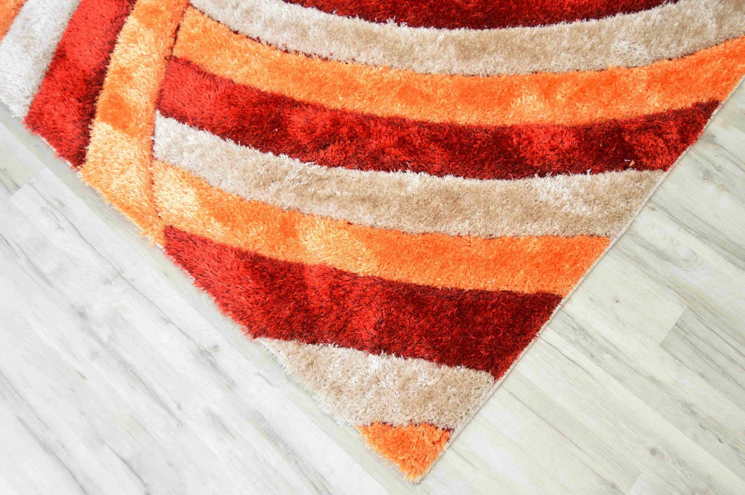 4D SHAGGY Rug Design 6483