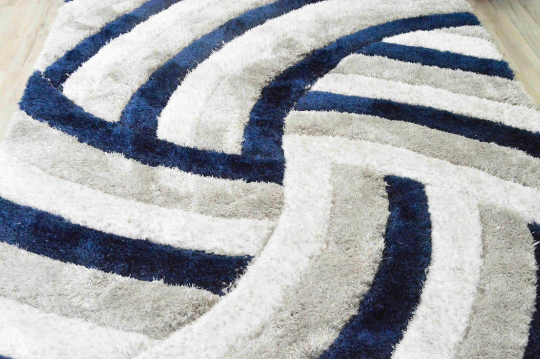 4D SHAGGY Rug Design 6483