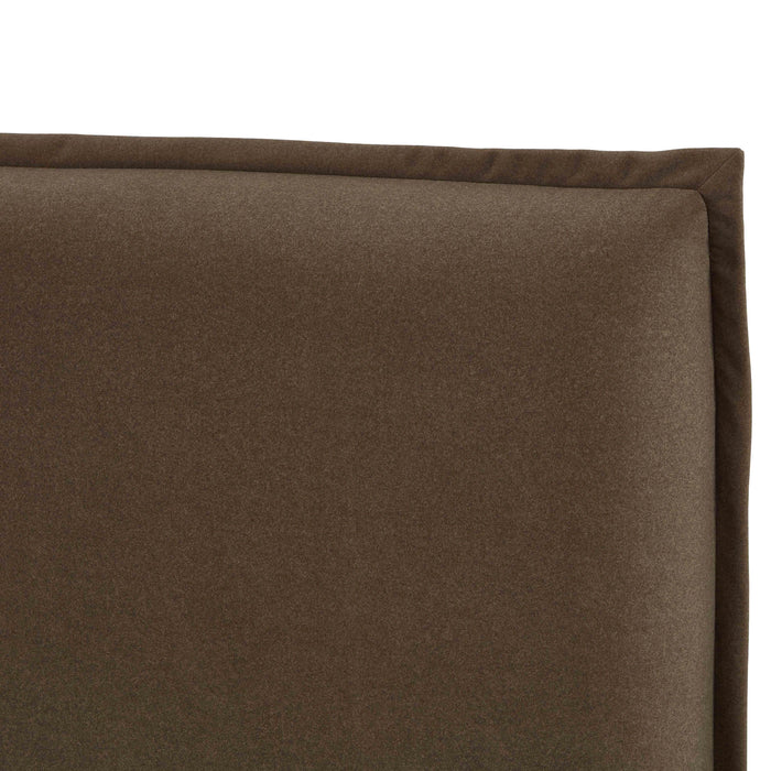 Mel Performance Faux Mohair Velvet Bed