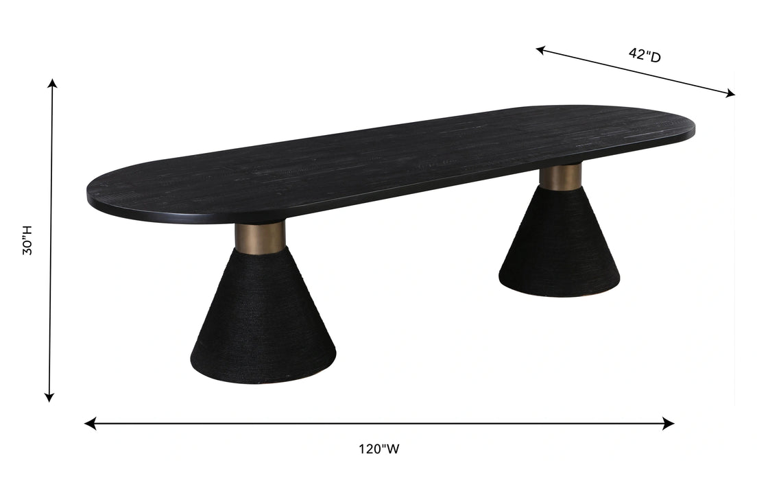 Rishi 120" Rope Dining Table