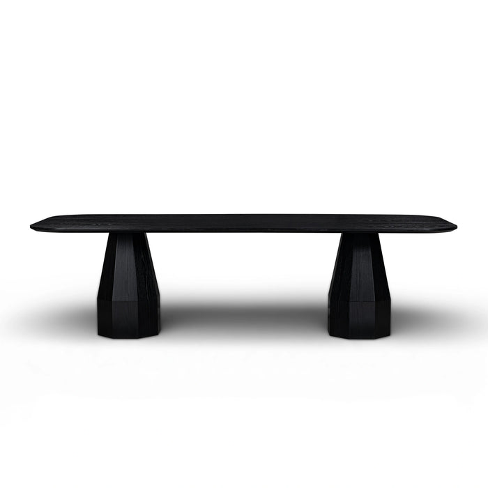 Brocha 106" Ash Wood Rectangular Dining Table