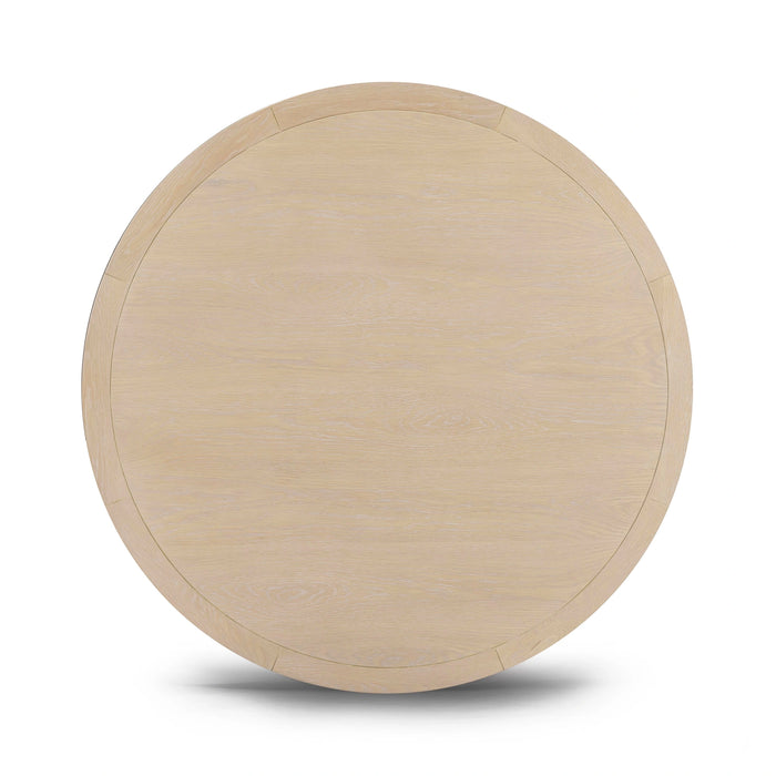 Sahara Round Oak Dining Table (41"-60")