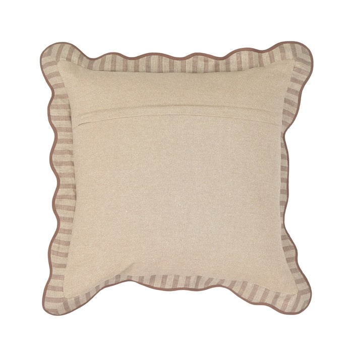 Striped 20" Linen Throw Pillow