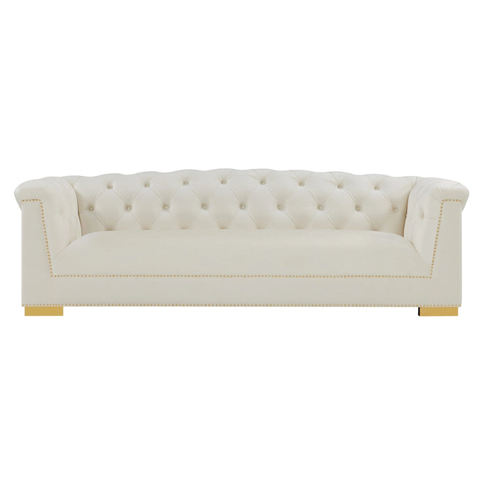 Farah 91" Performance Velvet Sofa